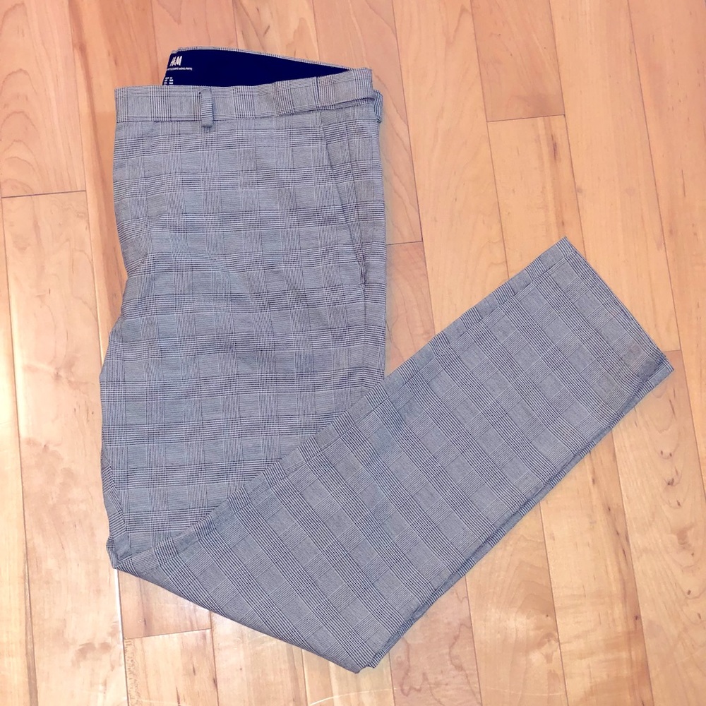H&M plaid pants